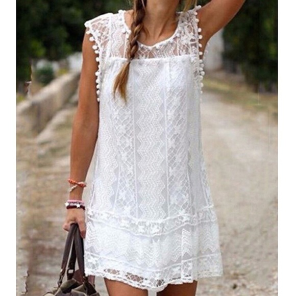 Hidden StarDust Dresses & Skirts - White lace dress